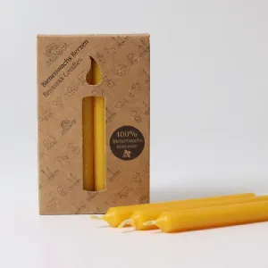 Grimm's Box of Amber 100% Beeswax Candles (12 pieces)