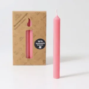 Grimm's Box of PINK 10% Beeswax Candles (12 pieces)