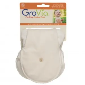 GroVia - No-Prep Soaker Pad, 2pk