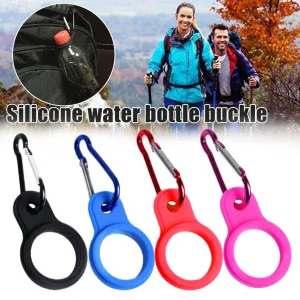 Hands-Free Silicone Water Bottle Clip Hook (6pcs)