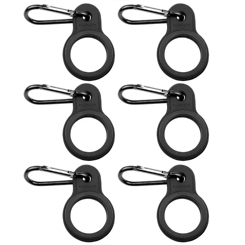 Hands-Free Silicone Water Bottle Clip Hook (6pcs)