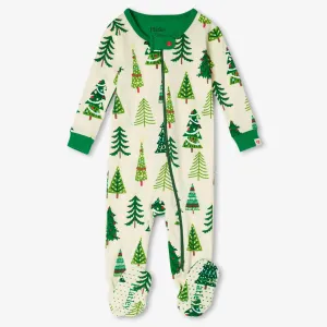 Hatley Footed Coverall - Christmas Tree