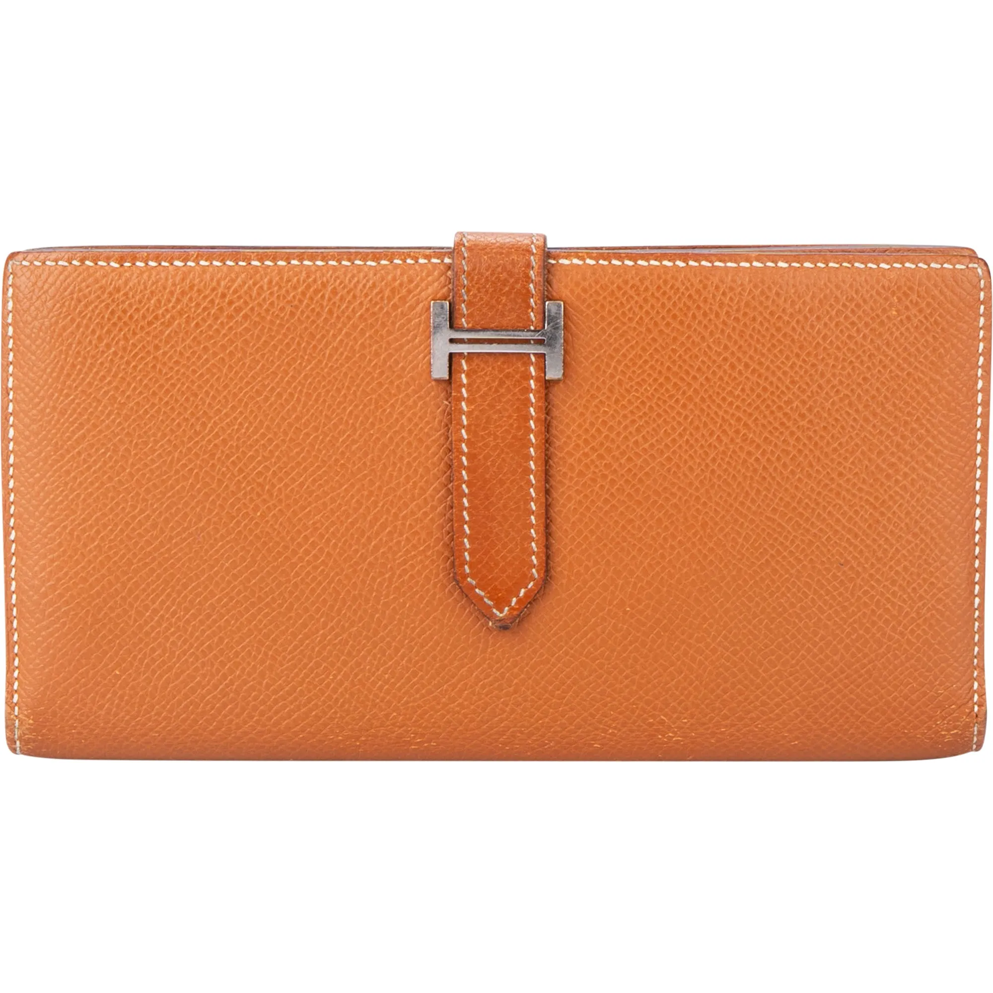 Hermès Epsom Bearn Soufflet Bifold Wallet