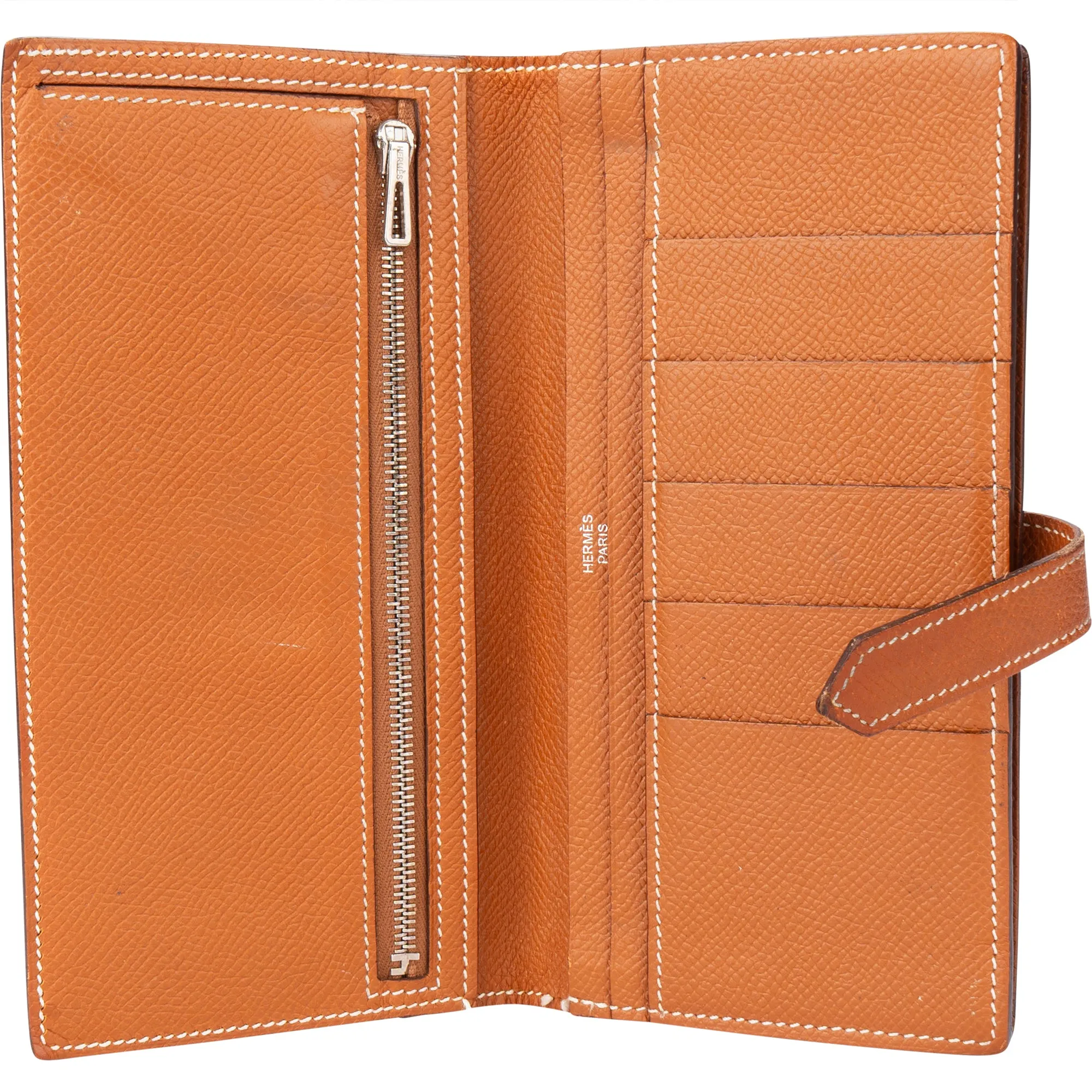 Hermès Epsom Bearn Soufflet Bifold Wallet