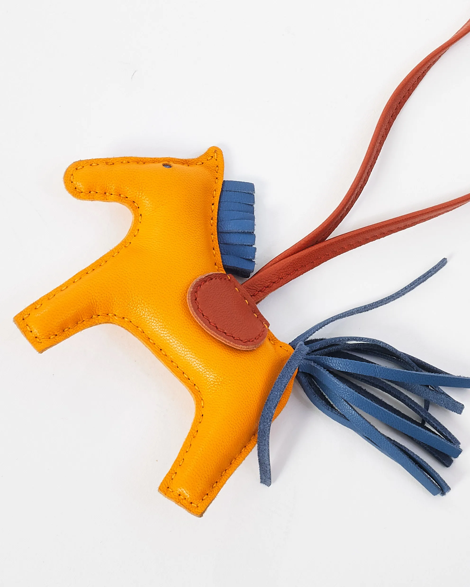 Hermès Yellow & Blue Rodeo Bag Charm