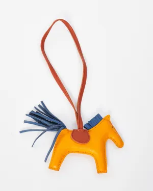 Hermès Yellow & Blue Rodeo Bag Charm