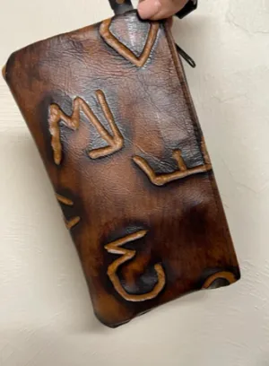 Hide Junkie Branded Wristlets Leather