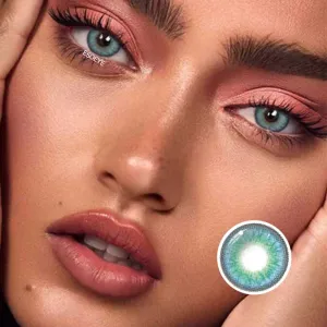 Himalaya Blue Colored Contact Lenses Yearly