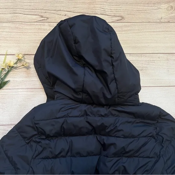 Hollister Sherpa Hooded Puffer Jacket