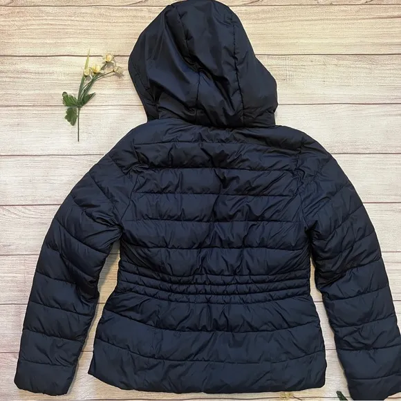 Hollister Sherpa Hooded Puffer Jacket
