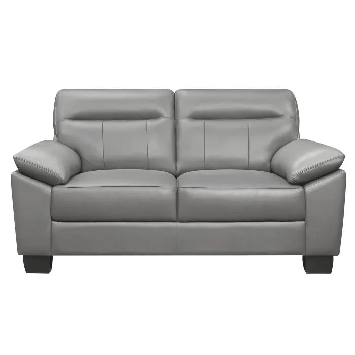 Homelegance Furniture Denizen Loveseat in Gray 9537GRY-2