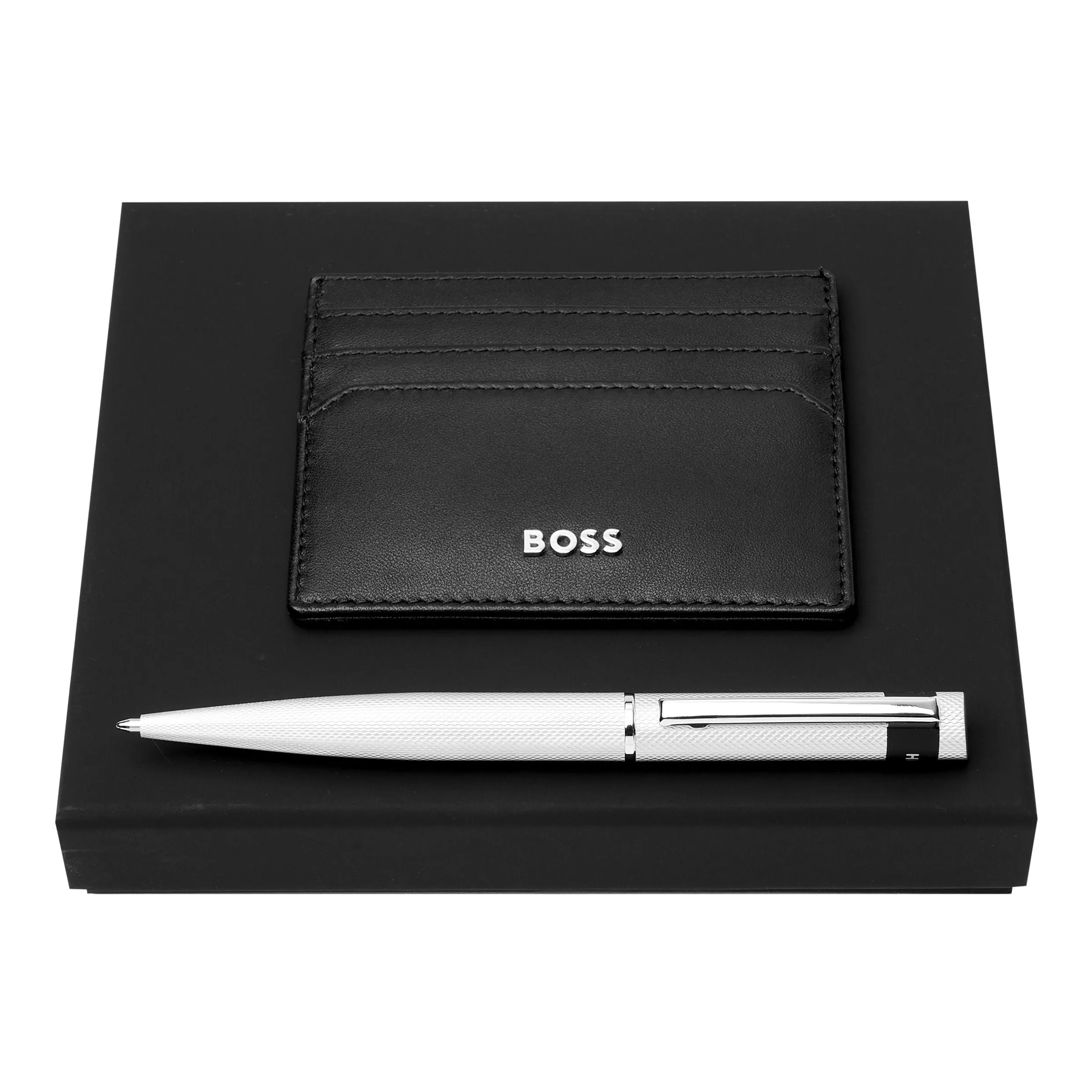 HUGO BOSS HPBC367B - Set HUGO BOSS (ballpoint pen & card holder)