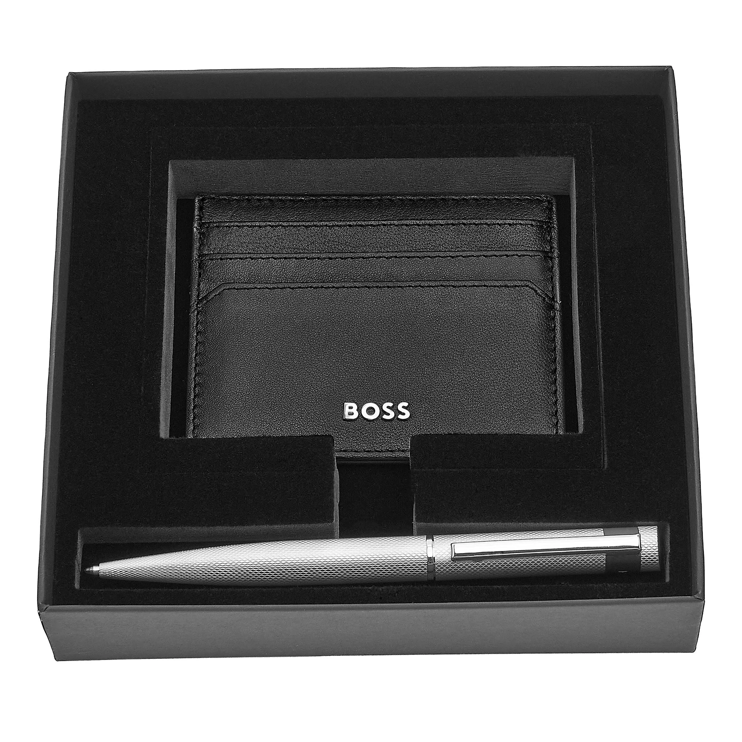 HUGO BOSS HPBC367B - Set HUGO BOSS (ballpoint pen & card holder)