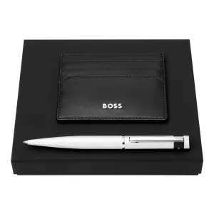 HUGO BOSS HPBC367B - Set HUGO BOSS (ballpoint pen & card holder)