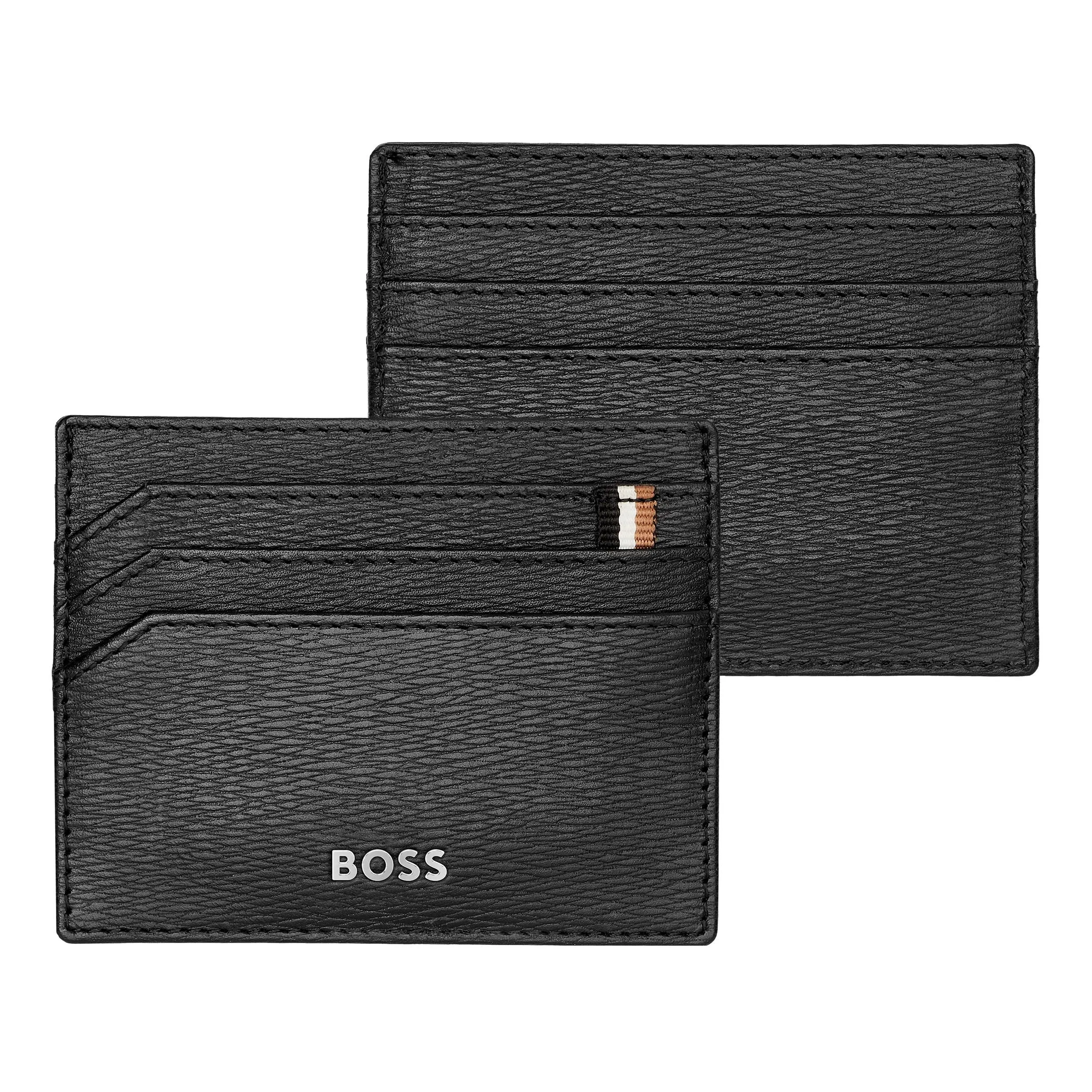 HUGO BOSS HPCR352A - Set HUGO BOSS Black (rollerball pen & card holder)