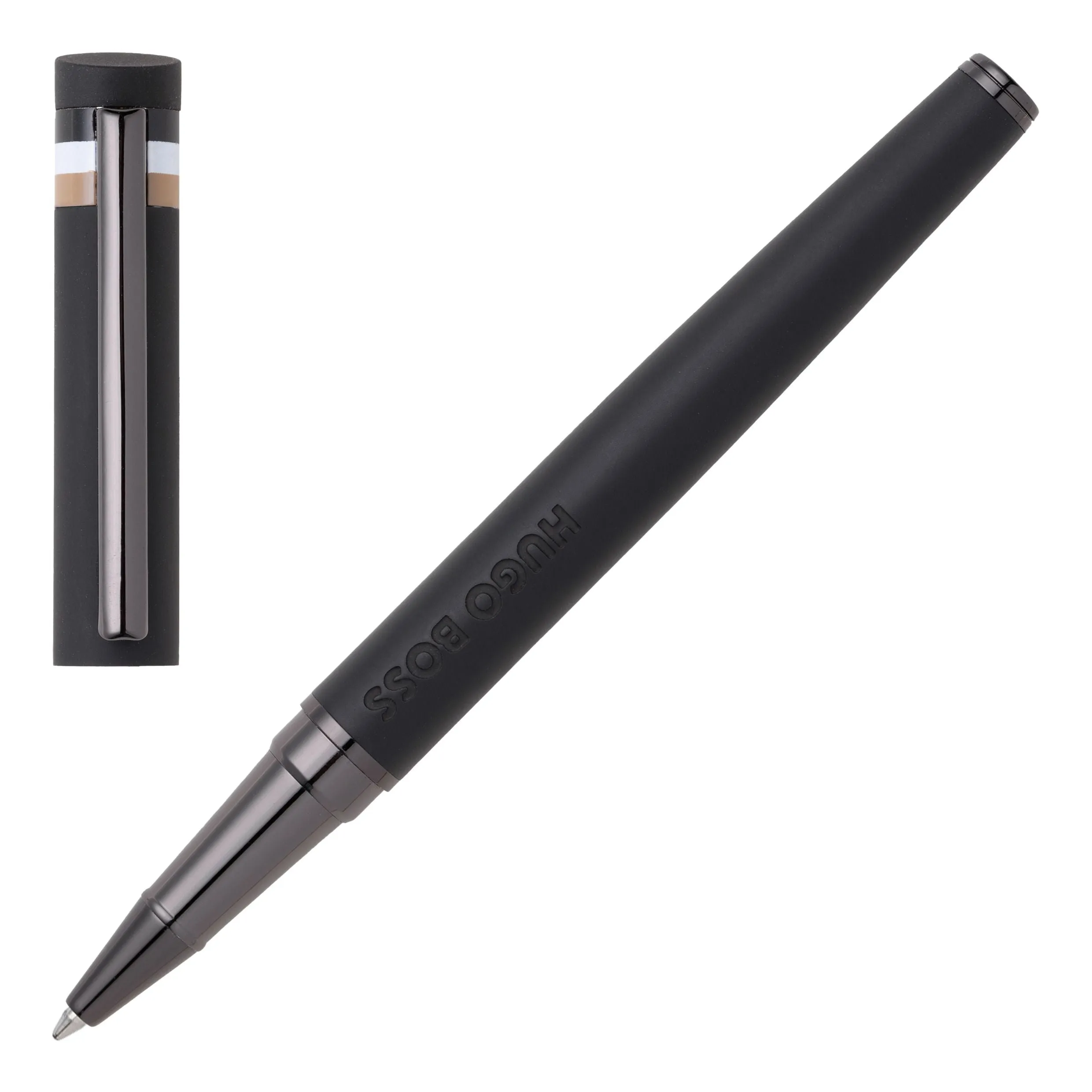HUGO BOSS HPCR352A - Set HUGO BOSS Black (rollerball pen & card holder)