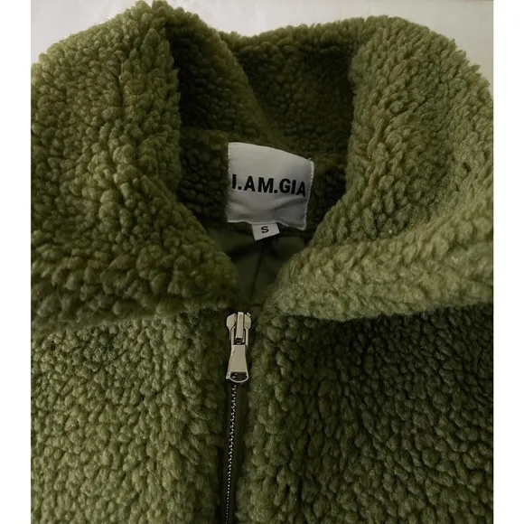 I.AM.GIA Pixie Coat in Green Size Small