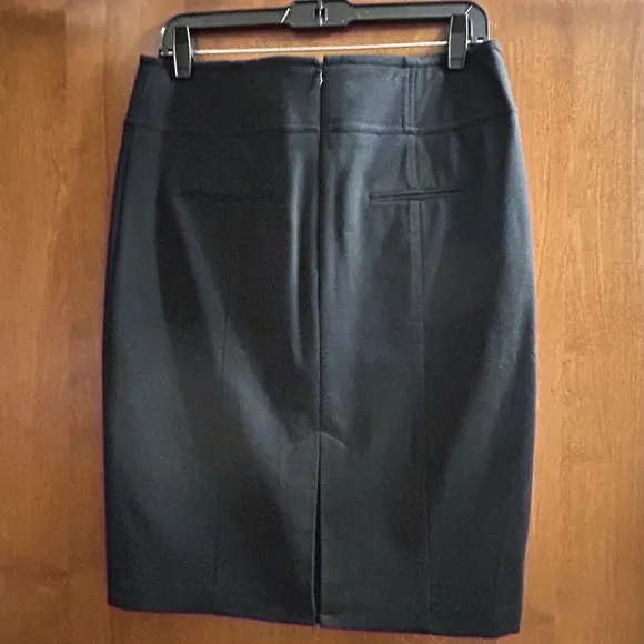 INC International Concepts Black Pencil Skirt, Size 10