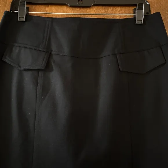 INC International Concepts Black Pencil Skirt, Size 10