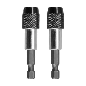 Ingco 2 Pieces Screwdriver Bit Holder 60mm with Release - ABH20601