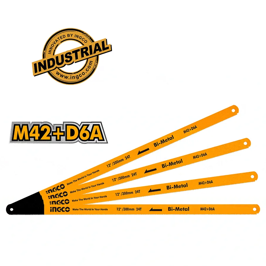 Ingco Bi-Metal Hacksaw Blade - 18T, 24T & 32T