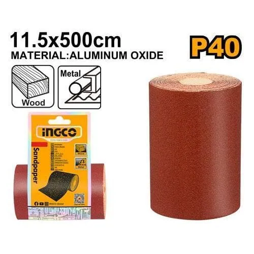Ingco Sand Paper - P40, P60, P80, P100, P120, P150, P180, P240