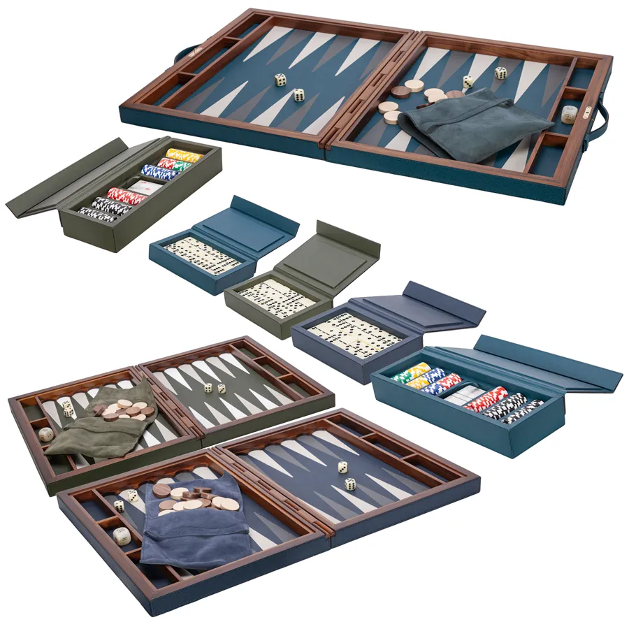 Italian Leather Card Set by Giobagnara