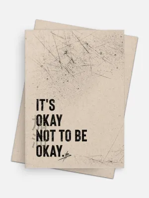 It’s Okay Not to Be Okay Empathy Card