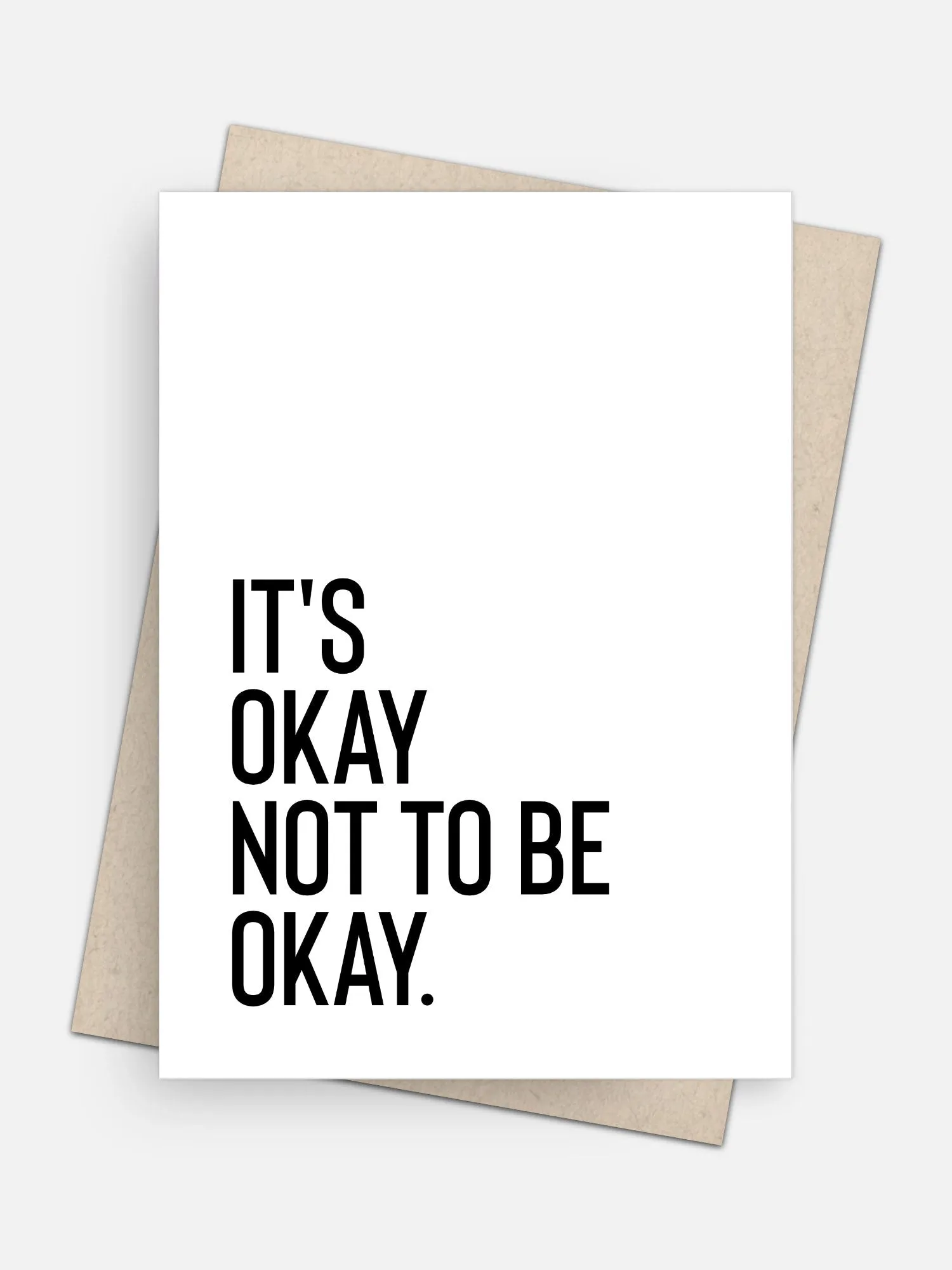 It’s Okay Not to Be Okay Empathy Card