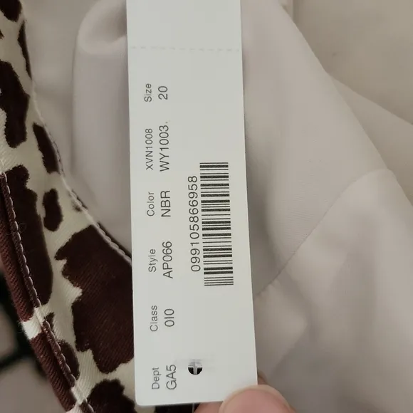 J. Crew Plus Size Giraffe Print Pencil Skirt Size 20