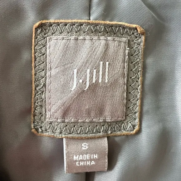 J. Jill Leather Jacket