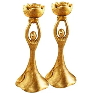 Joyous Women Candle Holders
