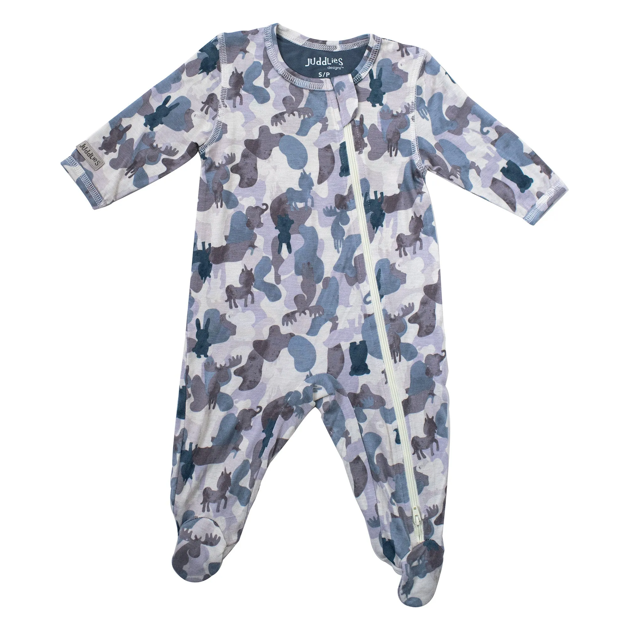 Juddlies Bamboo Sleeper - Blue - NB