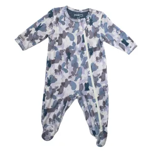 Juddlies Bamboo Sleeper - Blue - NB