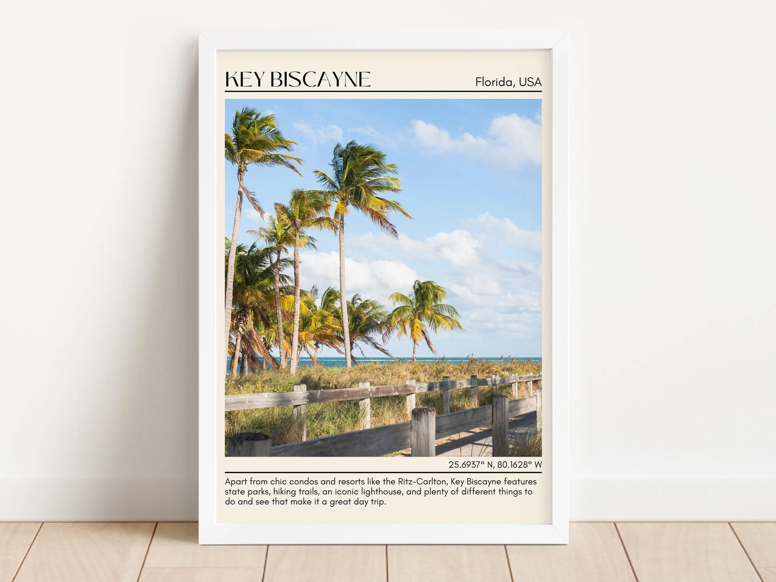Key Biscayne Wall Canvas, USA