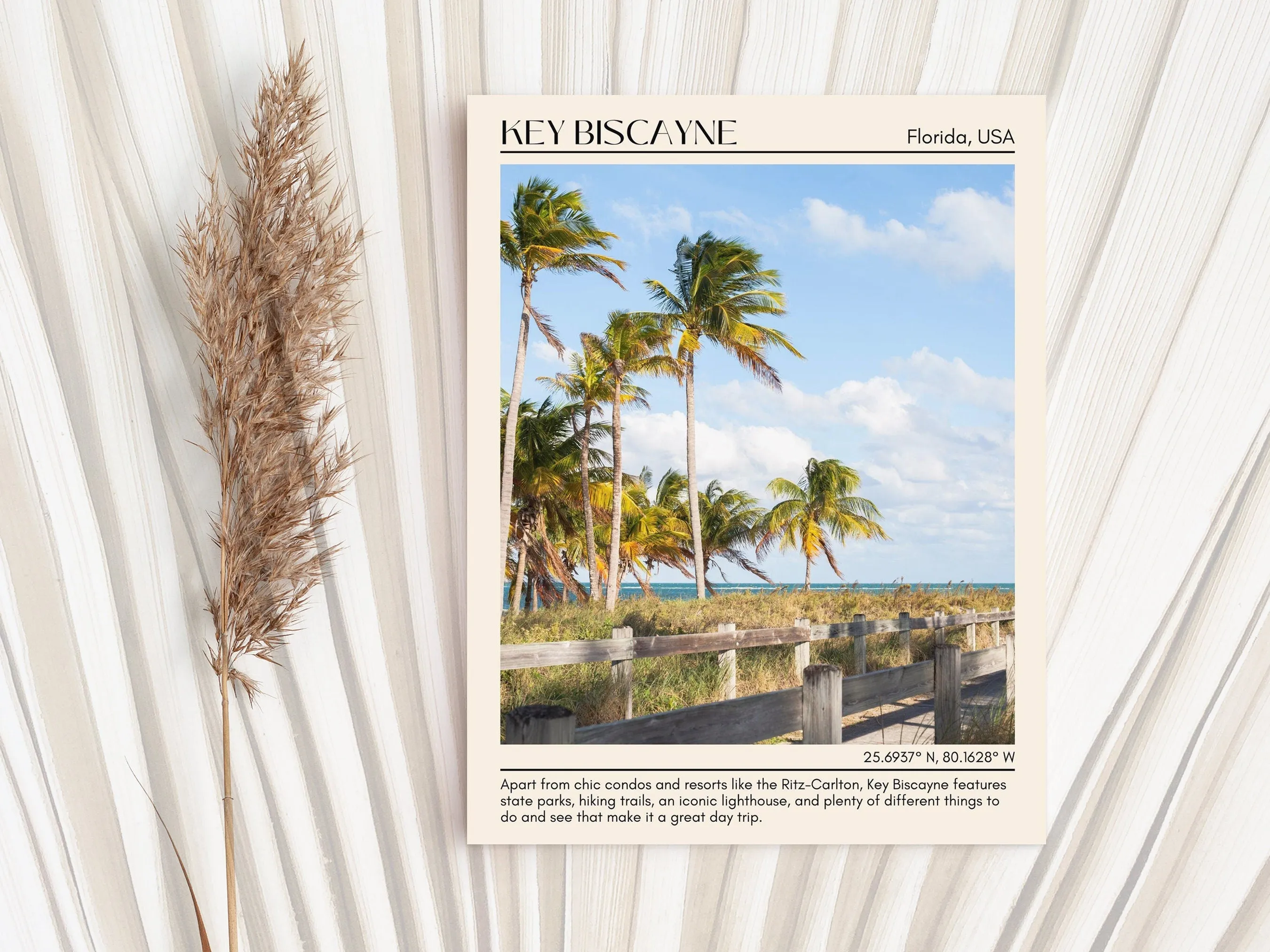 Key Biscayne Wall Canvas, USA