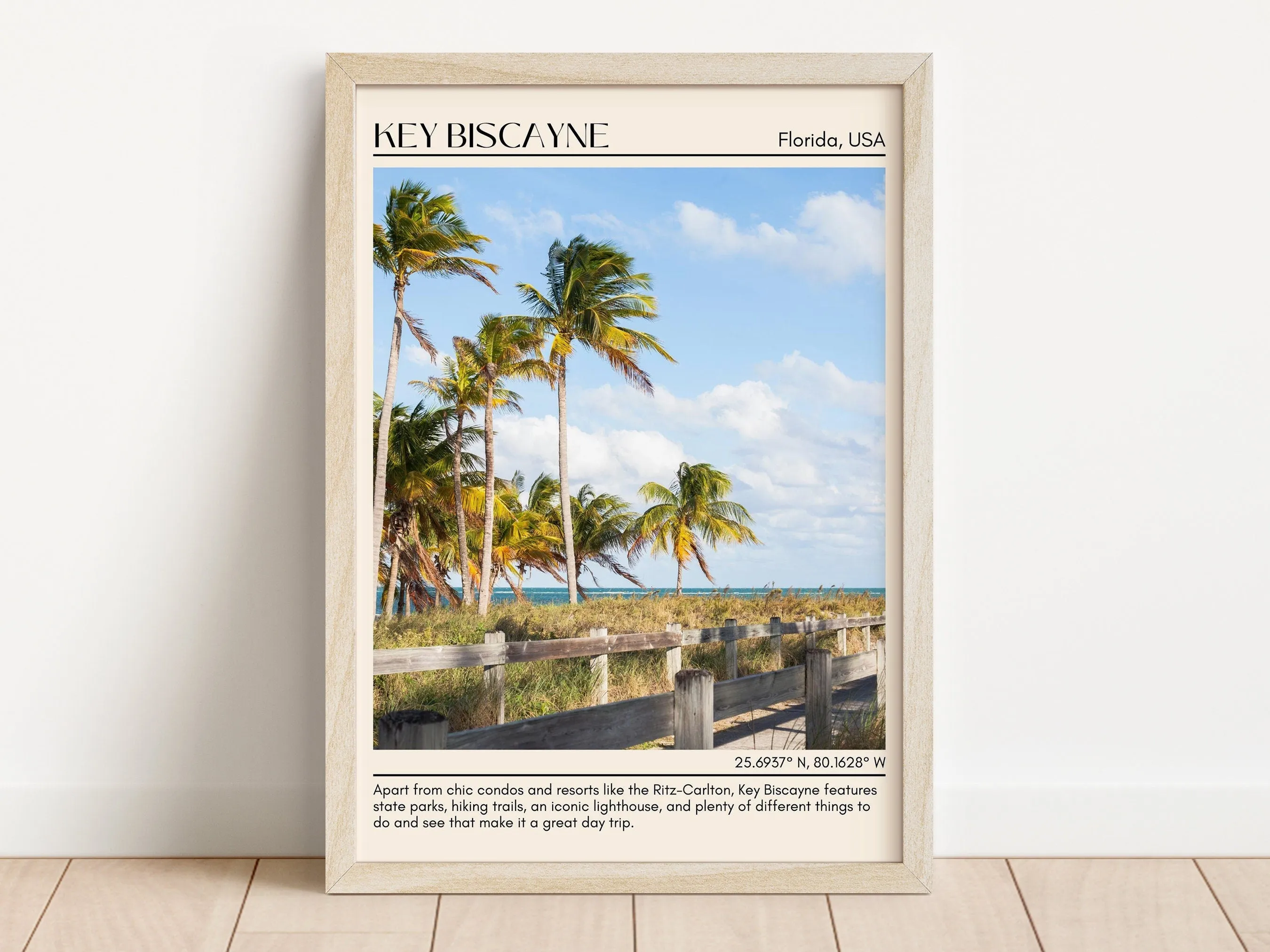 Key Biscayne Wall Canvas, USA