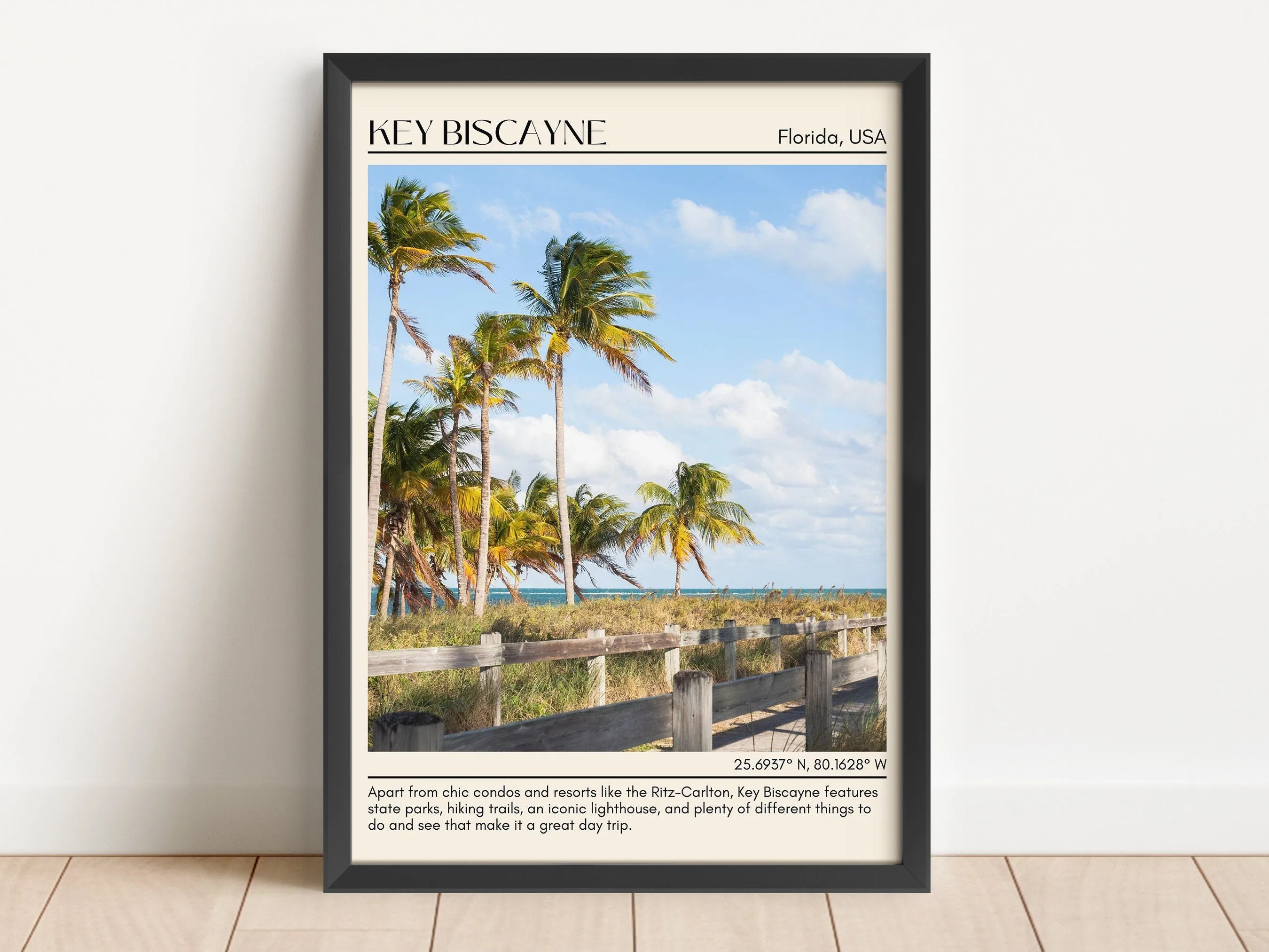 Key Biscayne Wall Canvas, USA