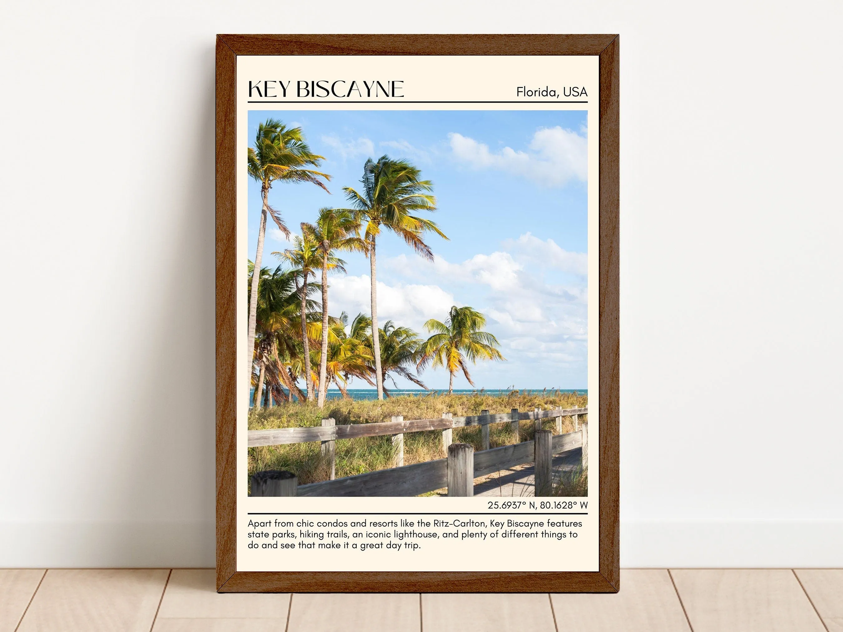 Key Biscayne Wall Canvas, USA