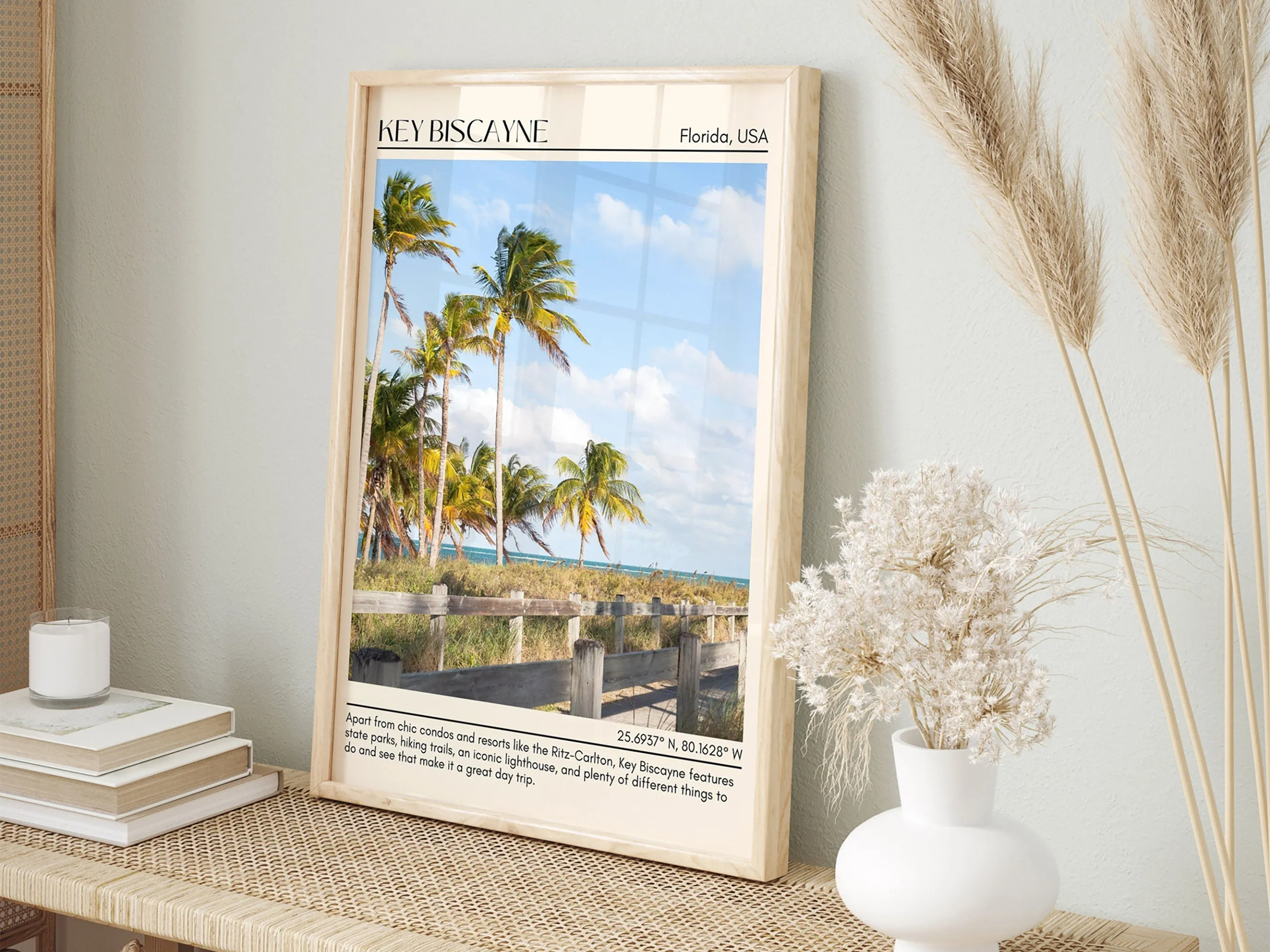 Key Biscayne Wall Canvas, USA