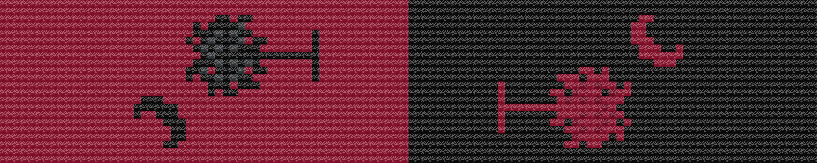 Key Fob - Palmetto Moon Garnet Black Combo
