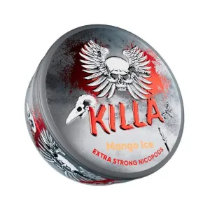 KILLA MANGO ICE NICOTINE POUCHES - 20PCS | 30PCS - 8MG | 12.8MG