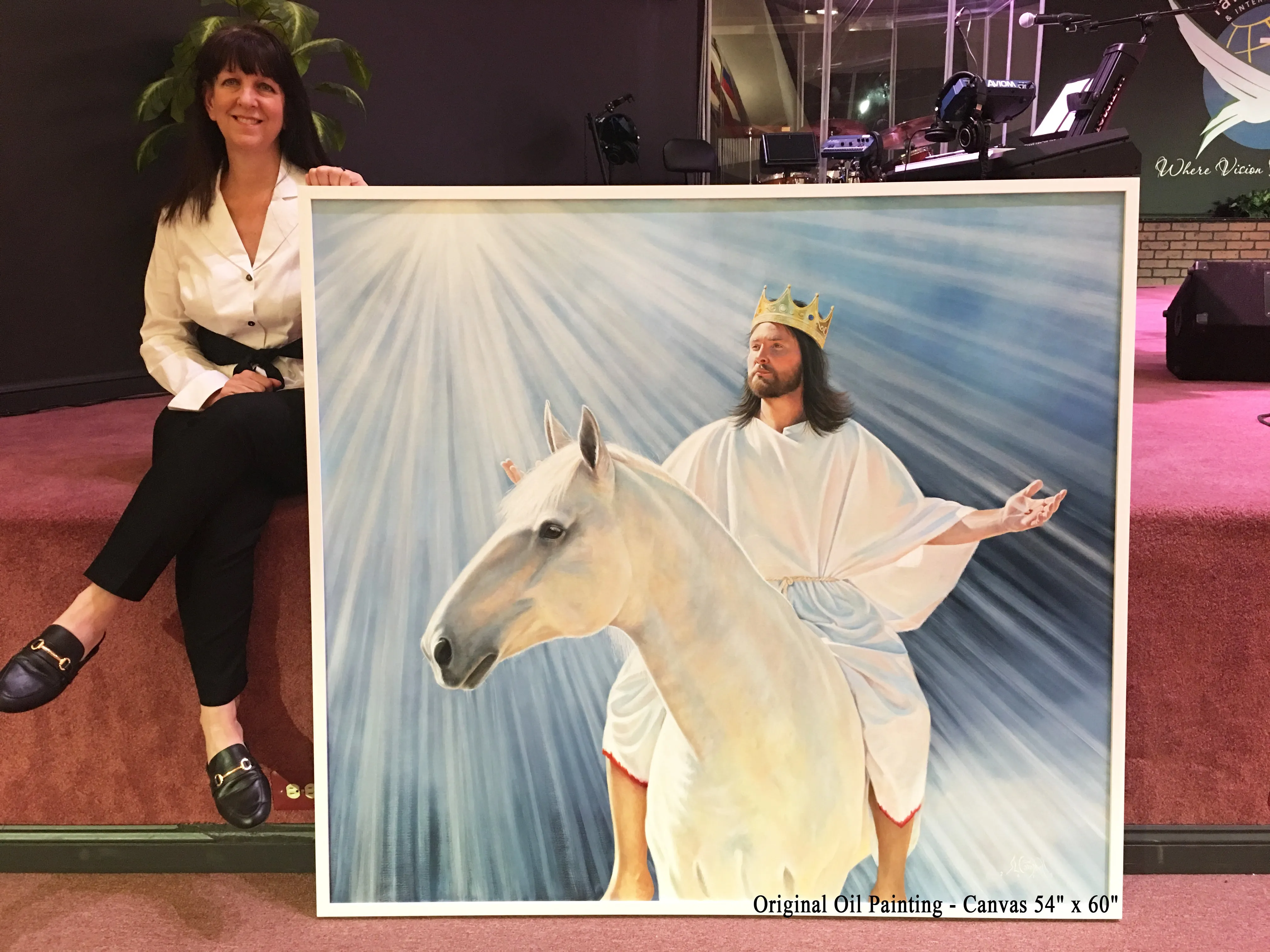 King of Kings and Lord of Lords - Canvas Print / Giclee