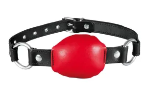 Kiotos Leather - Silence gag - Rood