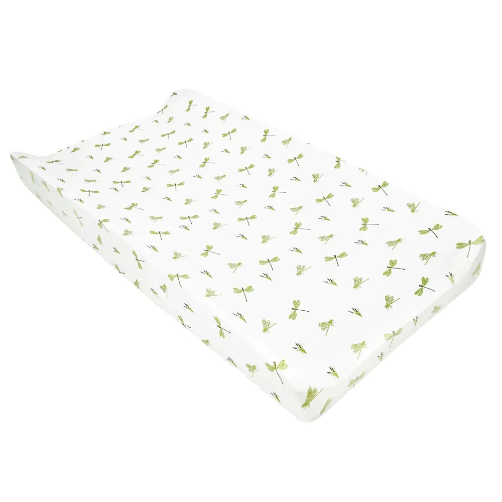 Kyte Change Pad Cover in Dragonfly