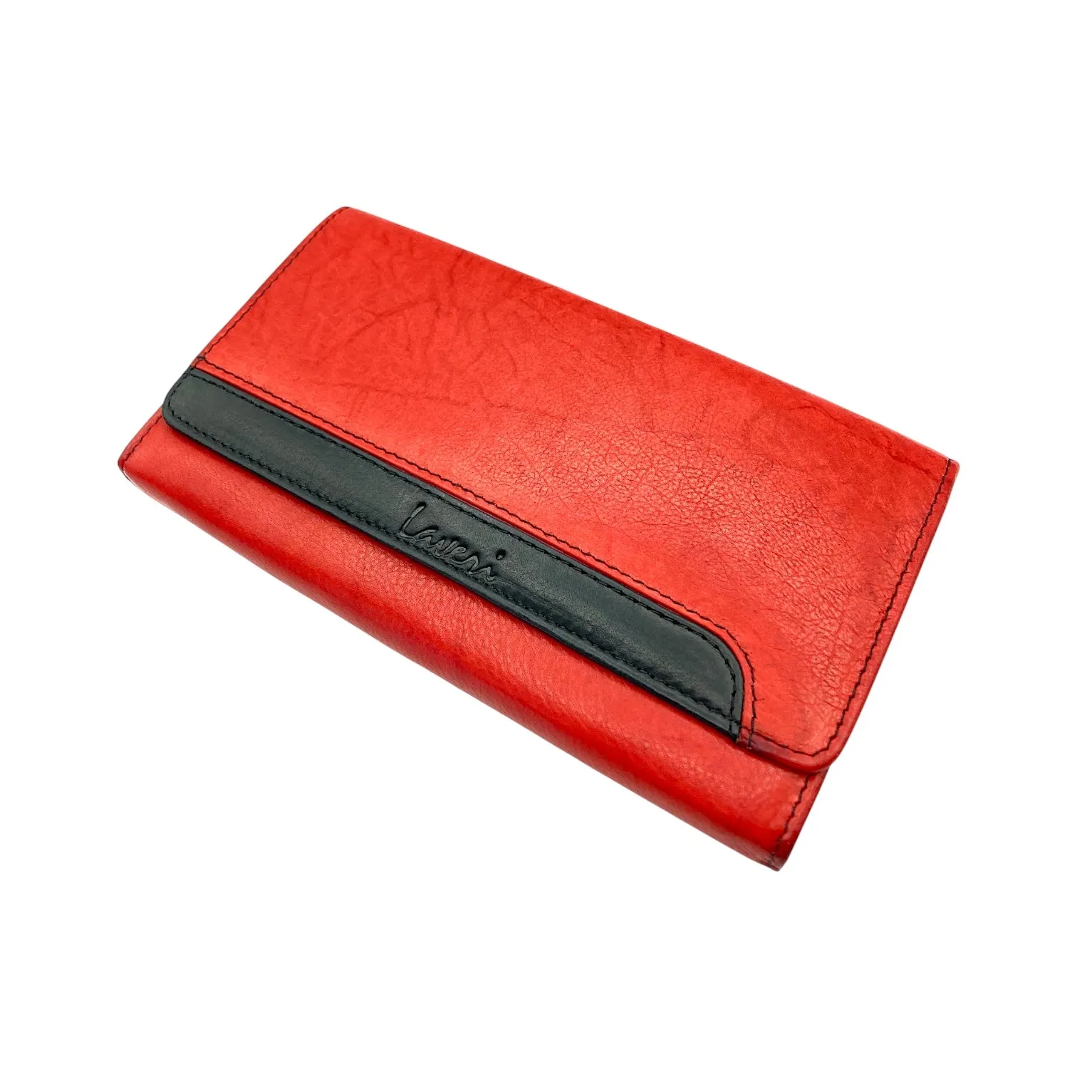 Ladies Clutch, Full Grain Leather wallet For Women  # 1686AF