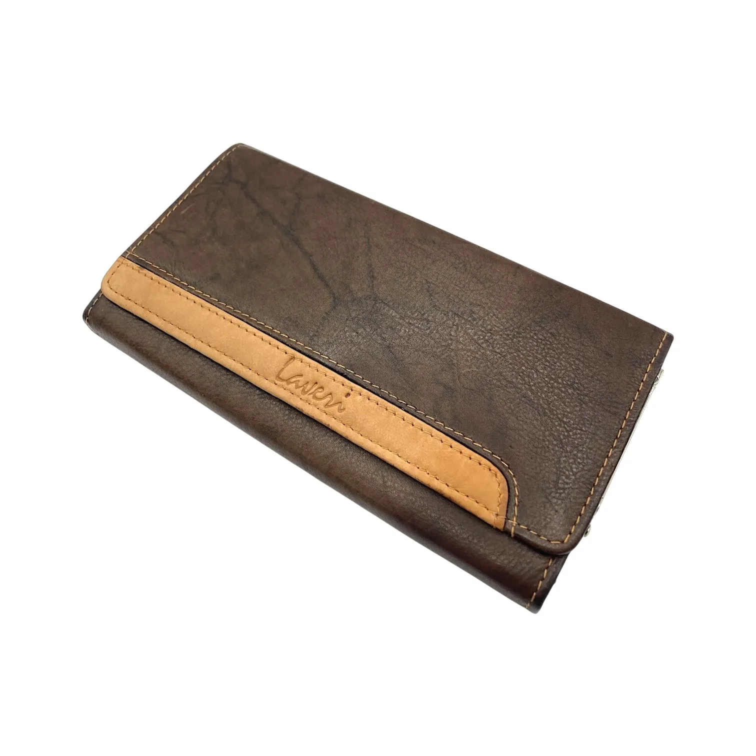 Ladies Clutch, Full Grain Leather wallet For Women  # 1686AF