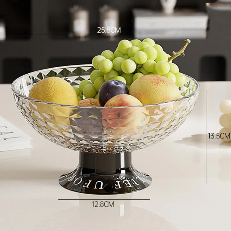 Large-Capacity Decorative Fruit Bowl