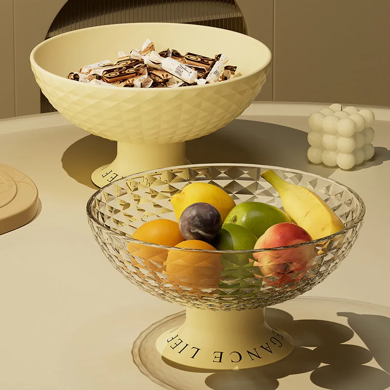 Large-Capacity Decorative Fruit Bowl