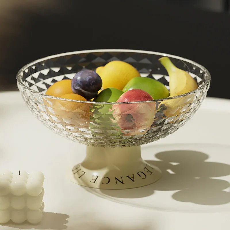 Large-Capacity Decorative Fruit Bowl